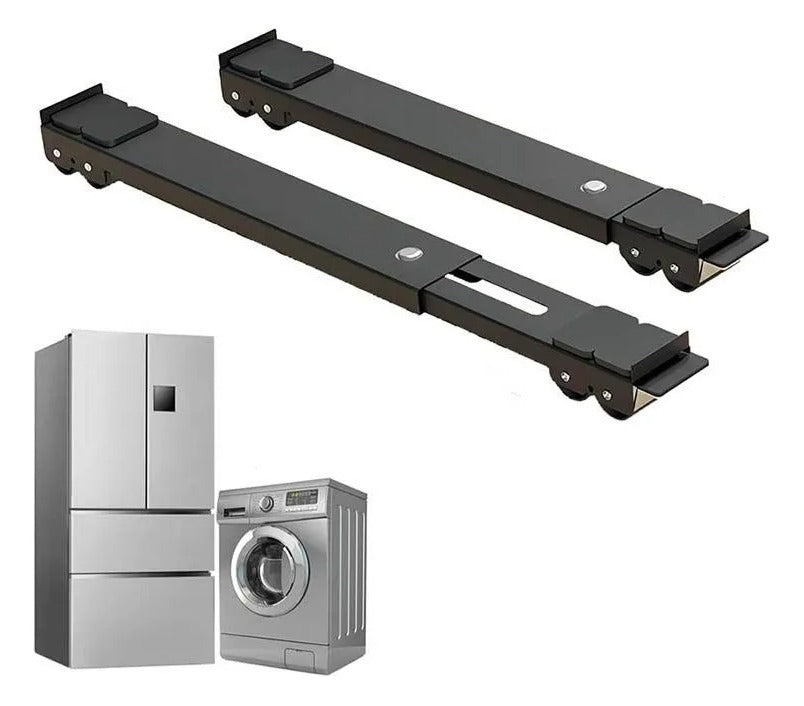 Base com Rodinhas Ajustável (Para Geladeira/ Fogão)